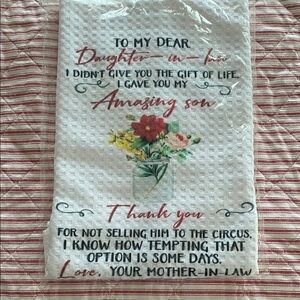 Floral Printed Kitchen Towel